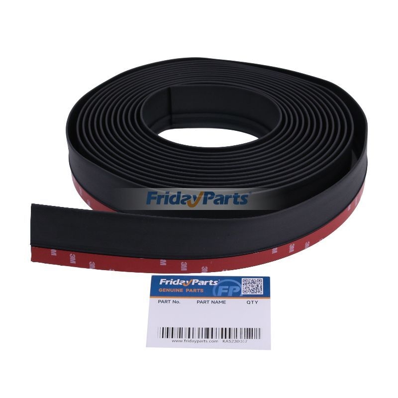 buy 1/2 X 2.75 Inch X 35 Feet Slide Out Seal Base Wiper Black Rubber