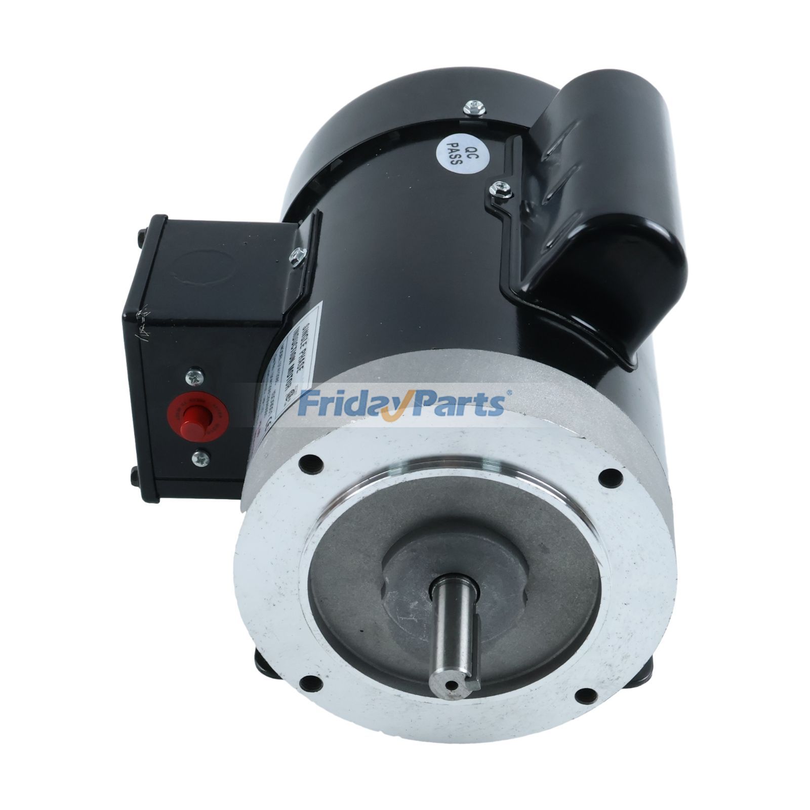 Motor monofásico eléctrico TEFC de uso general, de 1/2 HP, 1725 RPM, 115/230 V, diámetro de eje de 5/8", sentido horario/antihorario, para transportador de compresor de aire Para OTRA MARCA