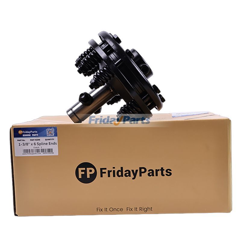 1-3/8" 6 Spline Ends Slip Clutch for PTO Shaft