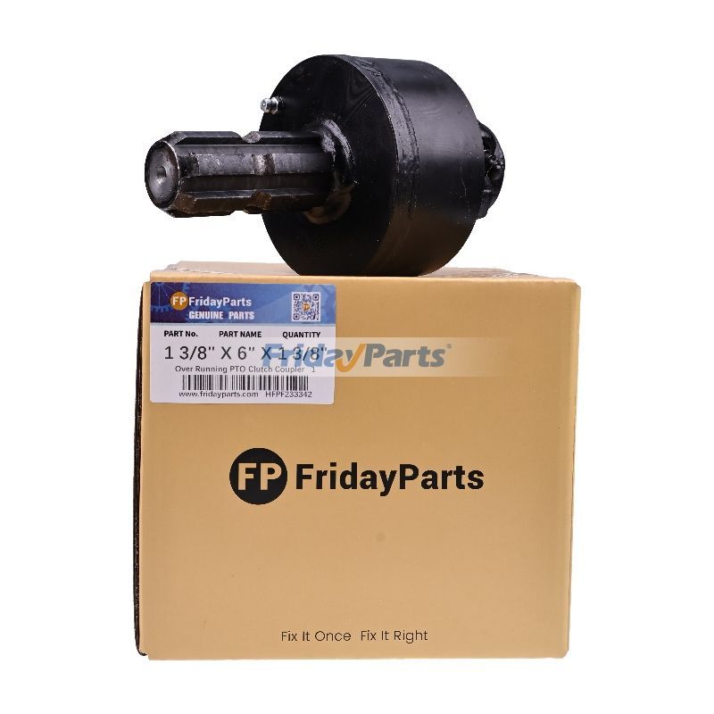 Coupleur d'embrayage à roue libre PTO 1 3/8" 51A100 ORC660QD S23639 pour tracteur John Deere Kubota New Holland