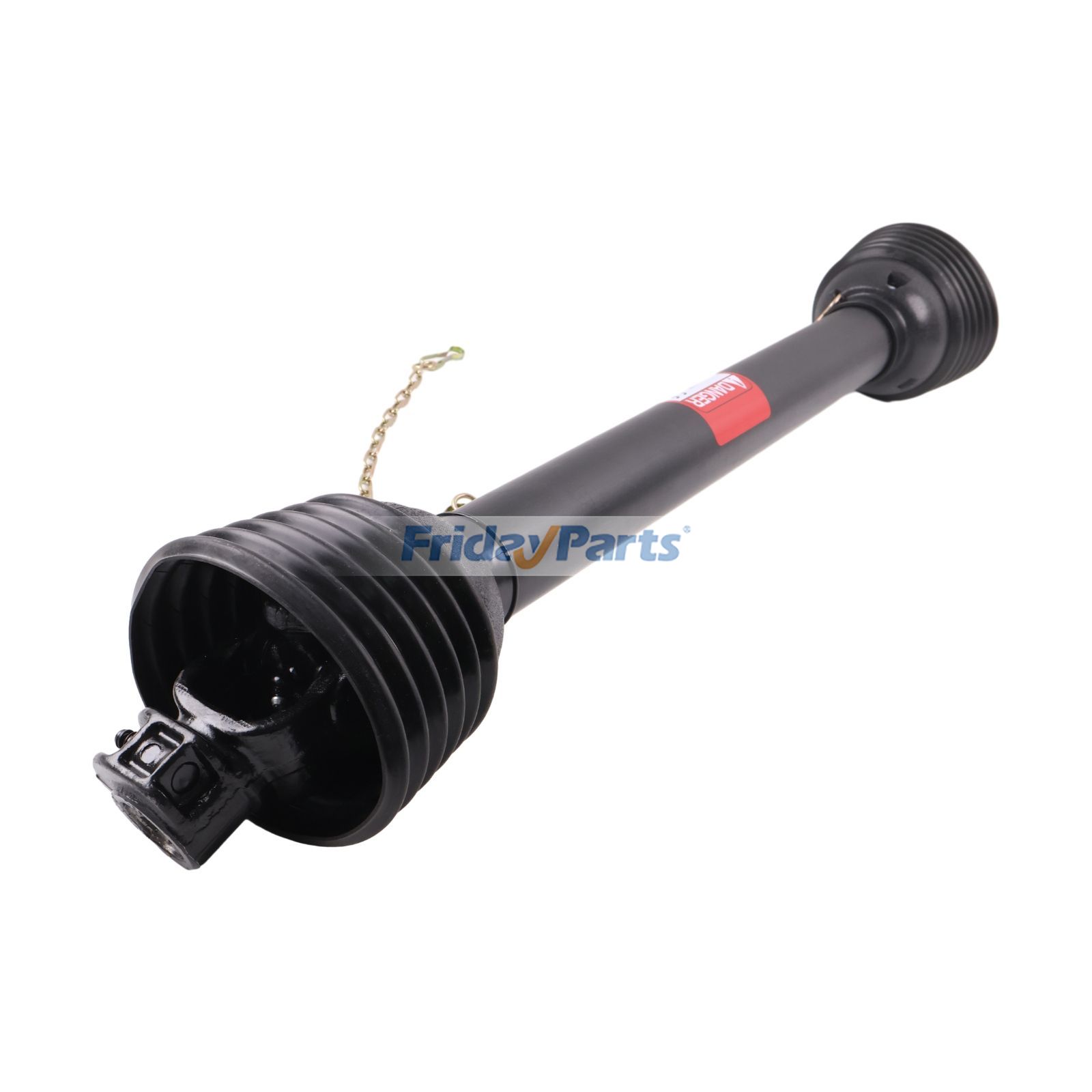 Línea de transmisión de toma de fuerza de la serie 3 de 1-3/8" x 6 estrías en ambos extremos, longitud de 40" a 55", para cortadora de césped y cultivadora de acabado Para Cub Cadet,Para Husqvarna,Para JOHN DEERE,Para Toro