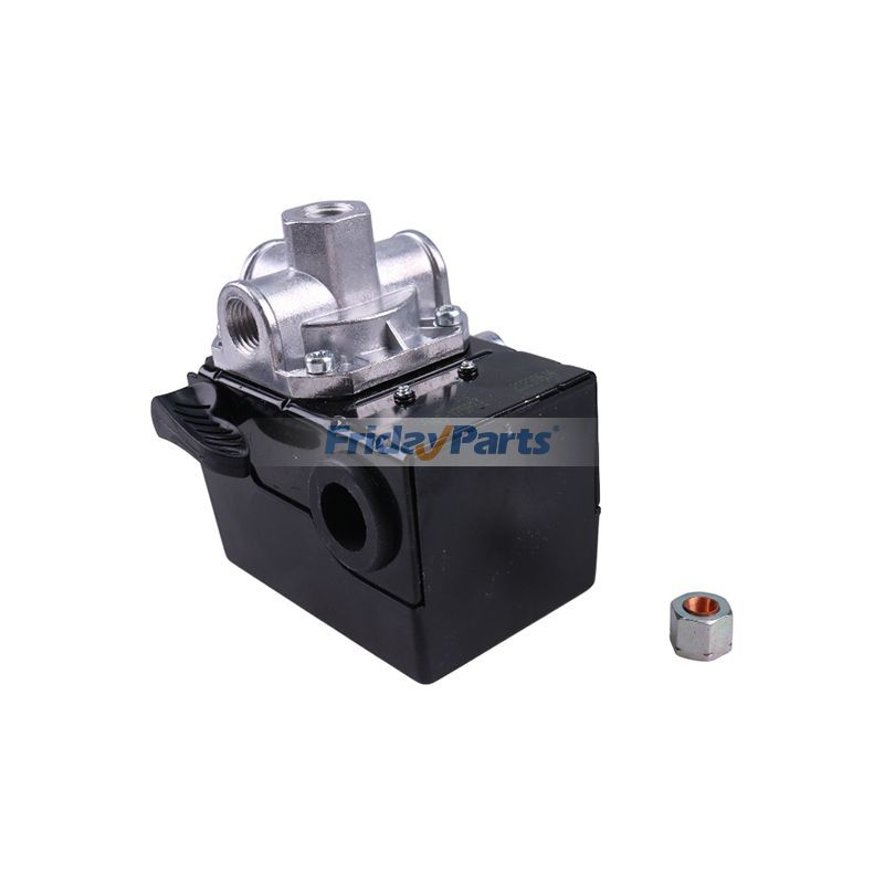 1/4" 147-175 Psi 4 Port Pressure Switch 23474653-A for Ingersoll Rand Air Compressor 2340L5 2340N5 TS4L5 TS51