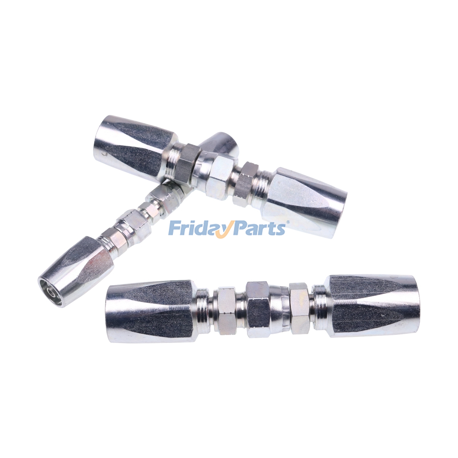 Kit de mangueras hidráulicas JIC hembra de 1/4", 3/8" y 1/2" de diámetro interior, repuesto para Parker 26718D-04-04R2, 26718D-06-06R2 y 26718D-08-08R2. de FridayParts