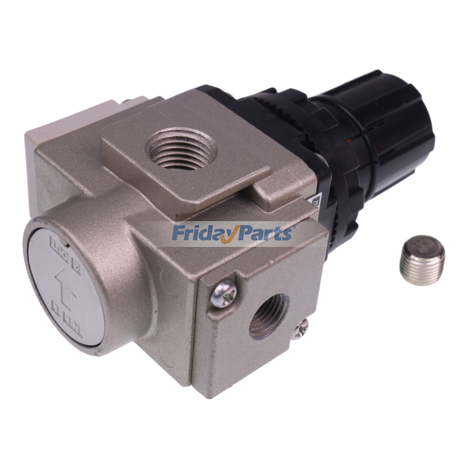 Régulateur 4 ports 1/4" REG0250M pour compresseur d'air Rol-Air