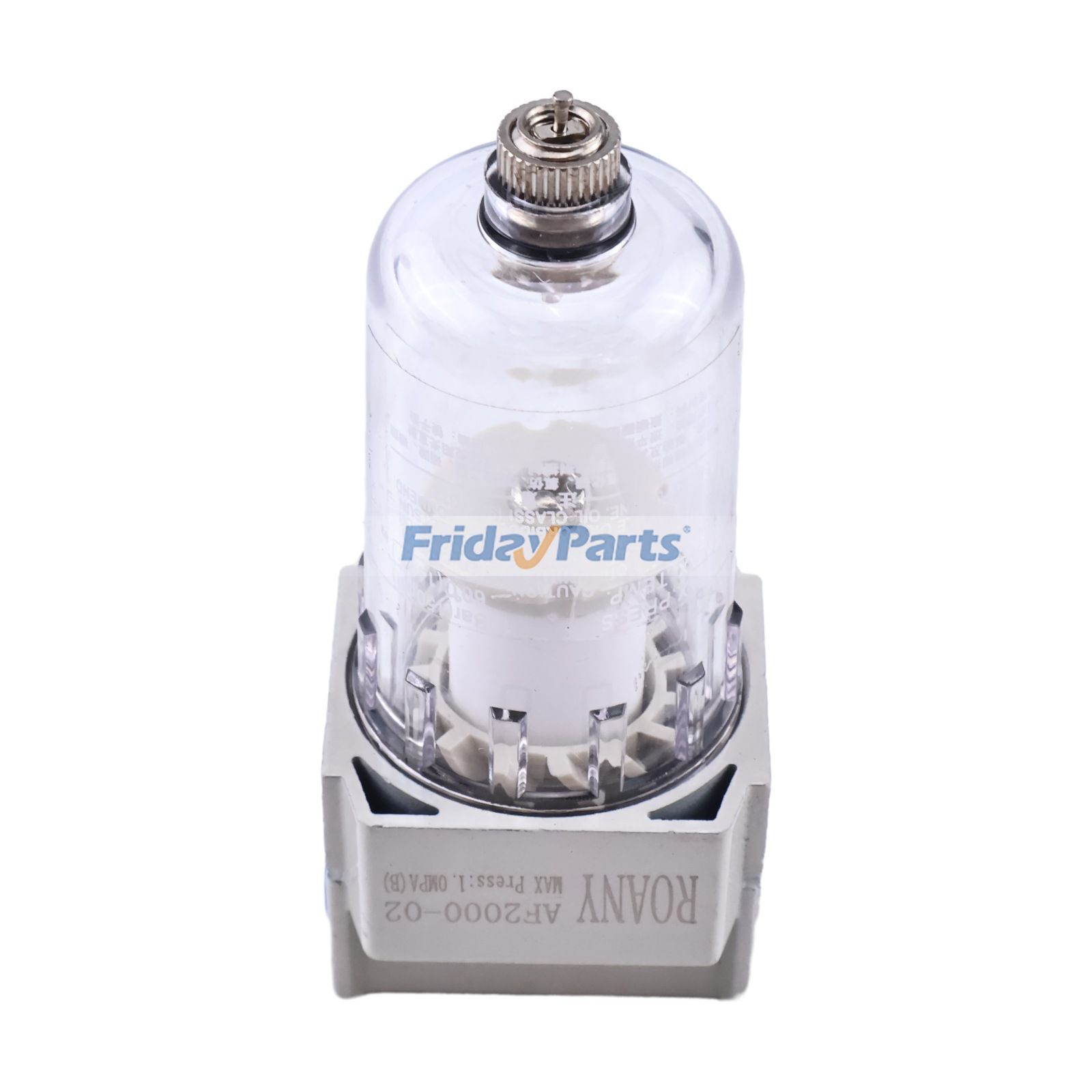 Filtro de aire neumático regulador de presión SMC AF2000-02 de 1/4" y 750 l/min para compresor de FridayParts