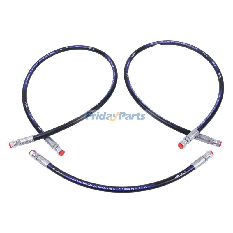 1/4" x 42" & 1/4" x 16" Hose Set Kit 56617 56616 for Western Fisher Heavy Duty Snow Plow