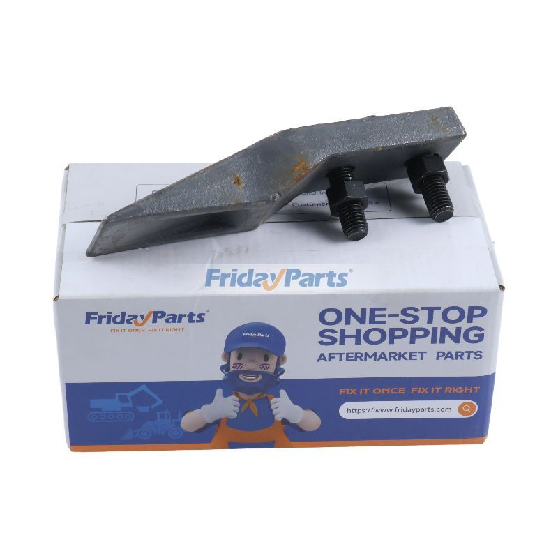 Kit de dents de godet boulonnées à pas de 1,75 po 6728247 pour chargeuse Bobcat