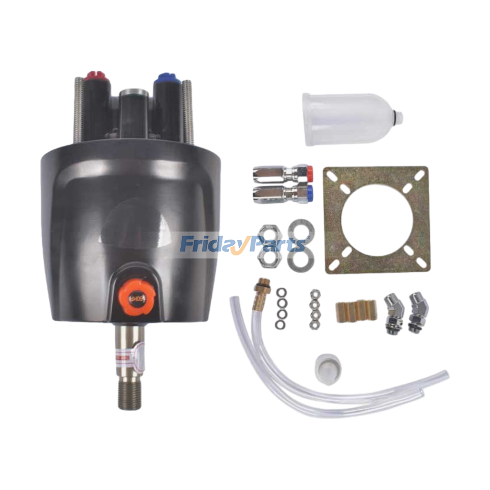 1,7 CI Hydraulische Lenkung Klassisches Kippsteuergerät-Kit HH5741 HH6541 für Außenbordmotoren bis 300 PS