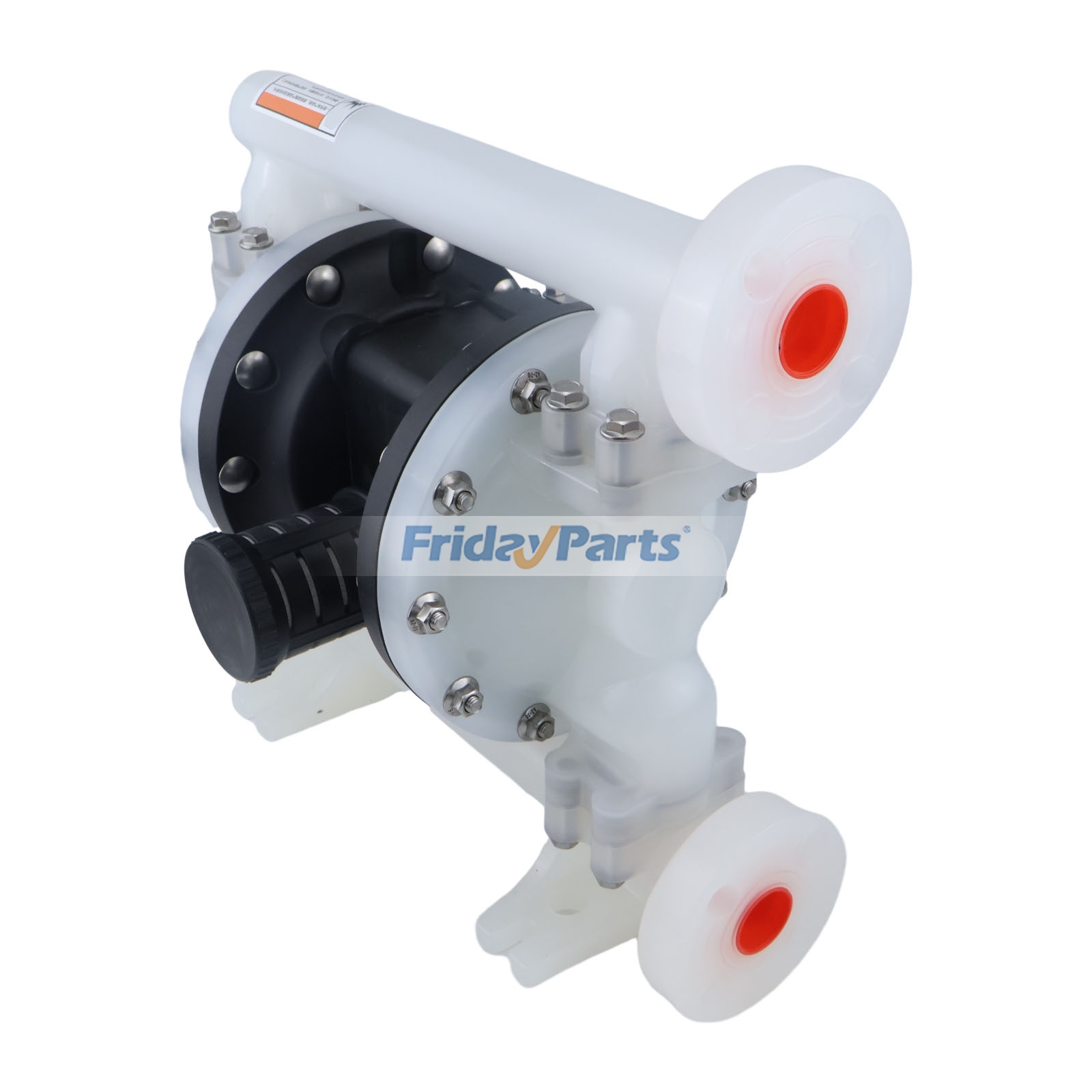 1" ARO Non-Metallic Expert Series Air Operated Diaphragm Pump PD10P-FPS-PTT for Chemical Industrial & Water/Wastewater Applications