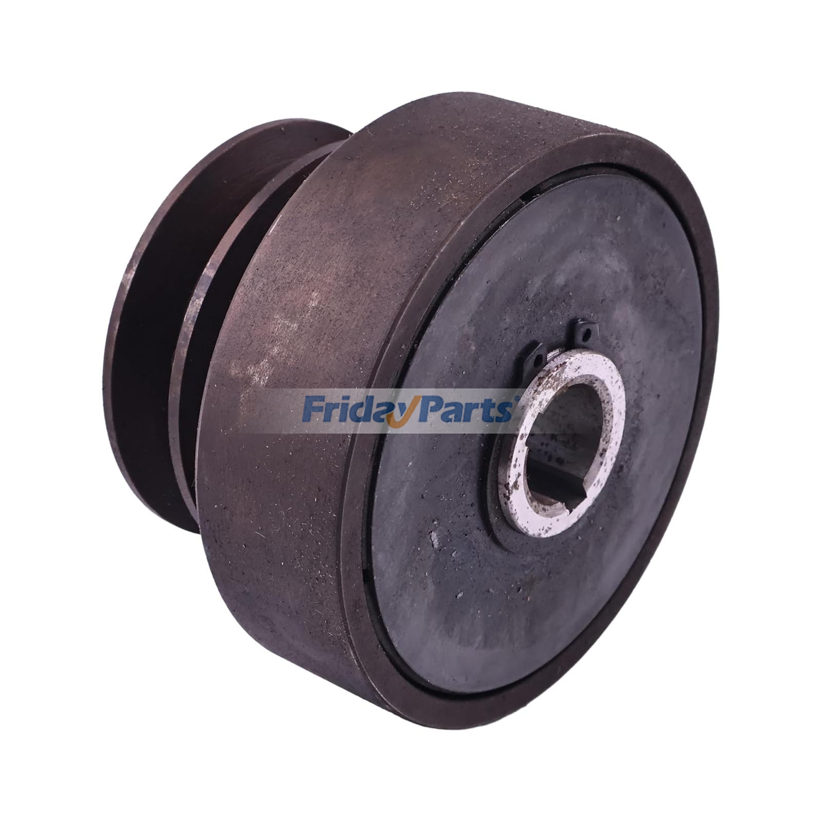 Poulie d'embrayage à courroie centrifuge double alésage 1" pour moteur 8 CV 16 CVpour