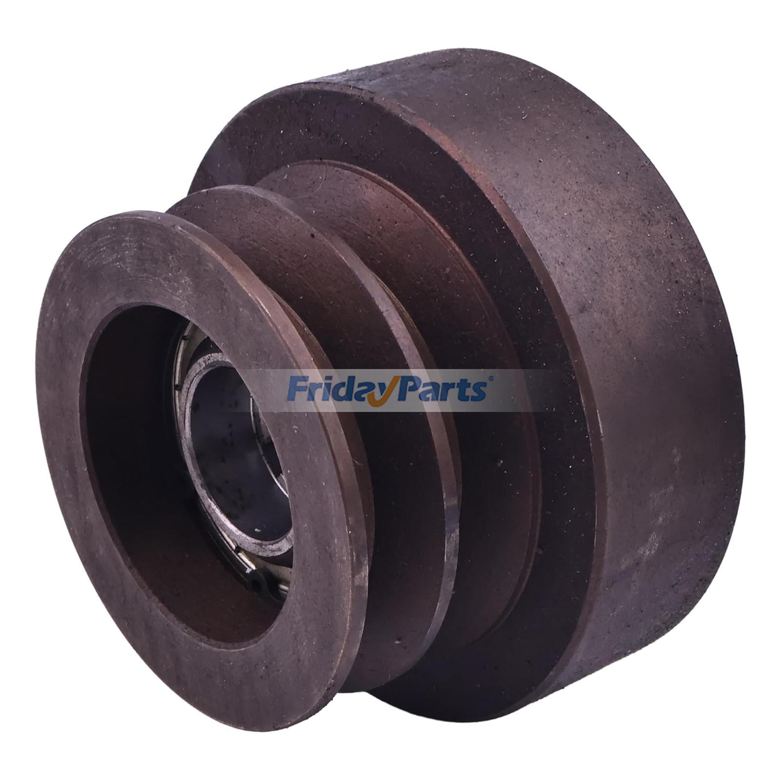 Poulie d'embrayage à courroie centrifuge double alésage 1" pour moteur 8 CV 16 CV