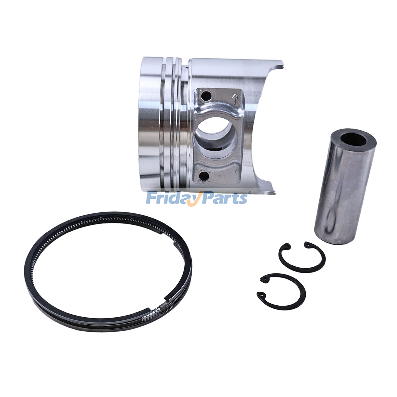 Kit de pistón de 1 cilindro SBA115017560 para tractor con motor New Holland TC25, TC25D, TC29, TC29D, TC33, TC33D, CASE D25, D29, D33, DX25, DX29, DX33 Para CASE,Para New Holland