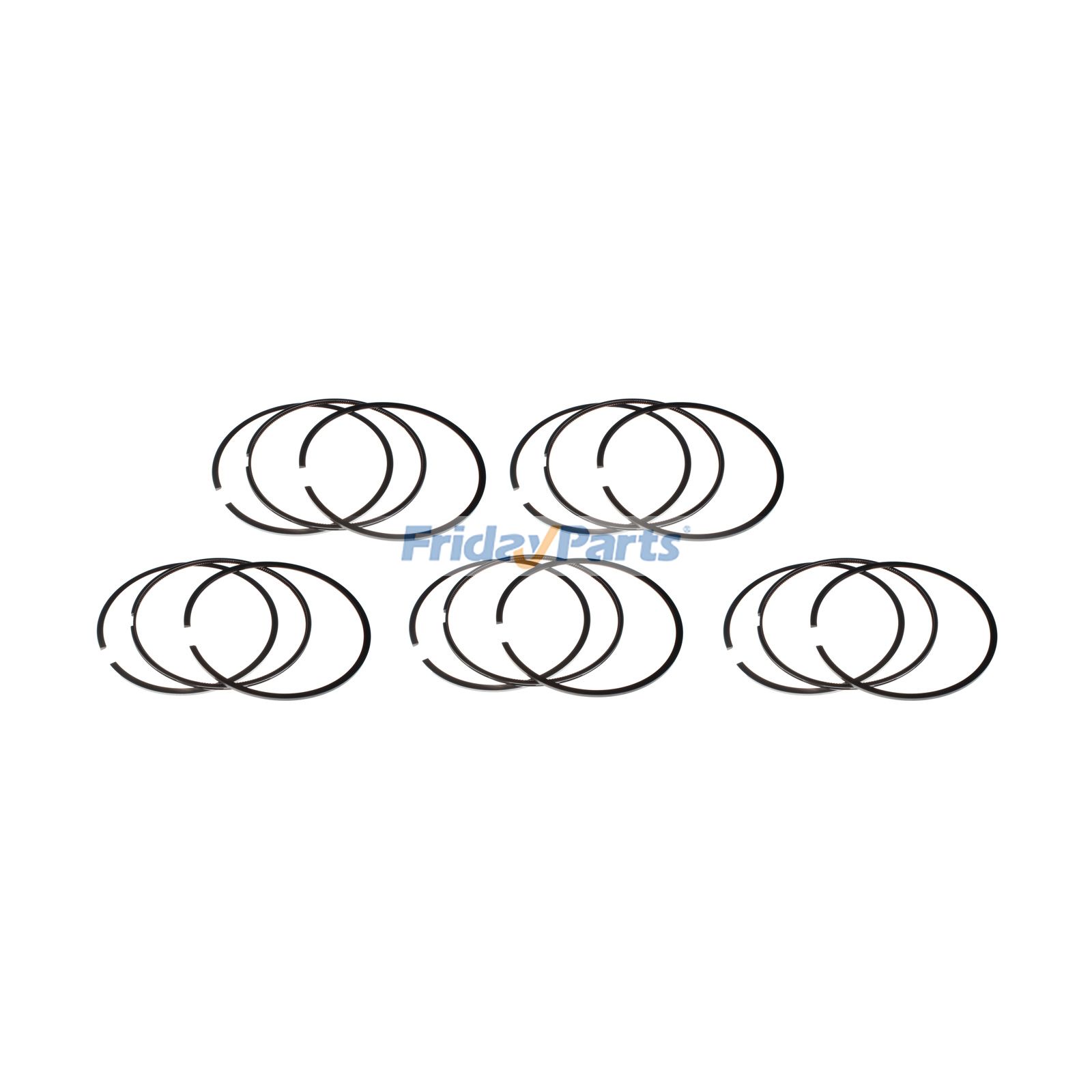 Piston Ring Kit 17125-21050 for Kubota Engine F2503 Tractor L2900DT L3000DT L3010DT L4850DT
