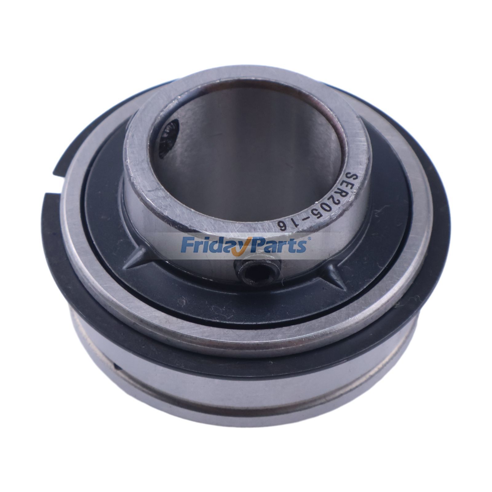 1" ER16 Insert Ball Bearing with Snap Ring SER205-16 for Harvester Seeder Baler Mower