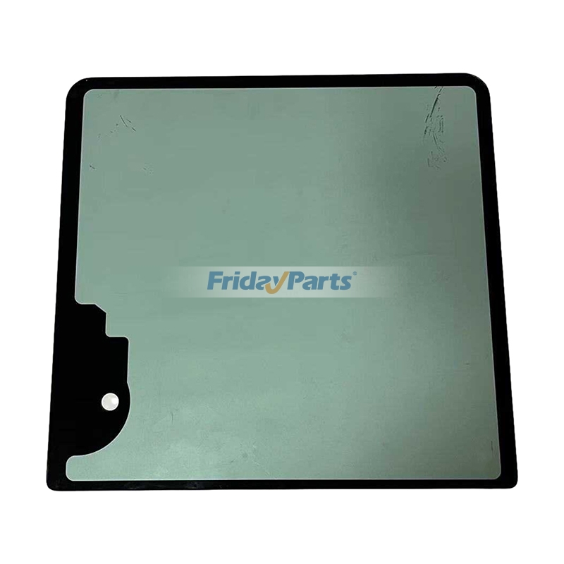 1-Hole Front Windshield Glass for Caterpillar CAT Excavator 305.5E2