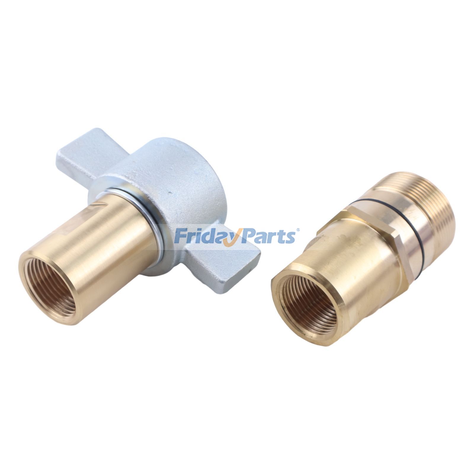 他ブランド用用1インチ NPT ウェットライン ウィングナット 油圧クイックディスコネクトカプ​​ラ カップリングセット 4100-16N