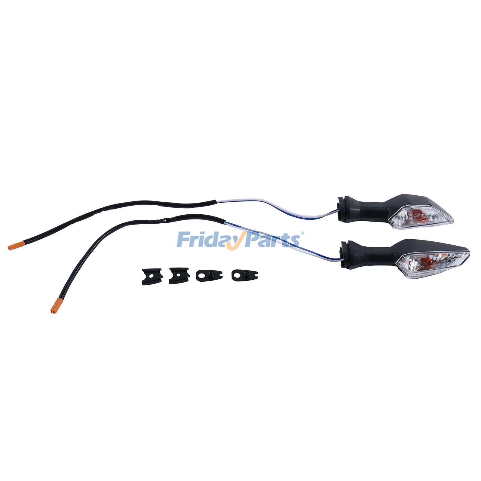 1 paire de clignotants avant gauche droit 12 V 1,5 A 23037-0537 23037-0538 pour moto Kawasaki Ninja 400 2018-2023pourPour Kawasaki