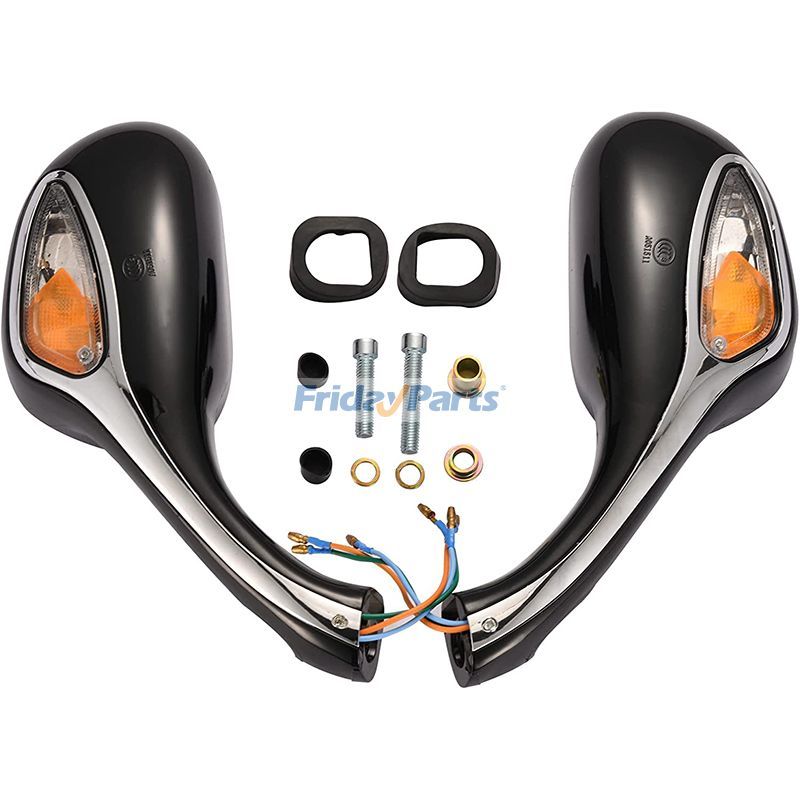 他ブランド用用50cc 70cc 90cc 110cc 125cc 150cc 250cc スクーター モペット オートバイ用 8mm バックミラー 1組