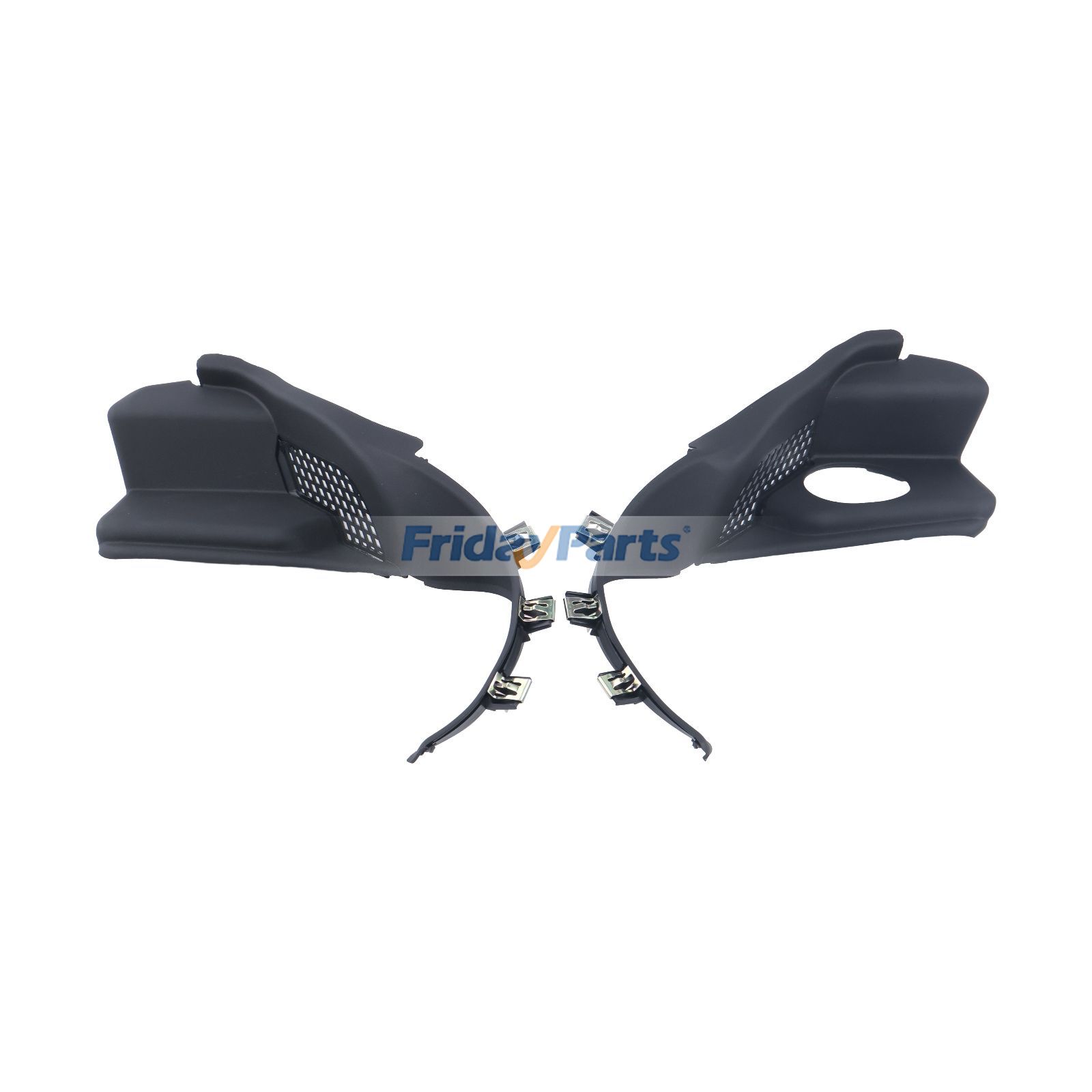 1 paar Gugel Kühlergrill Trim 55112952AC 55112951AC für Jeep Grand Cherokee 2016-2022