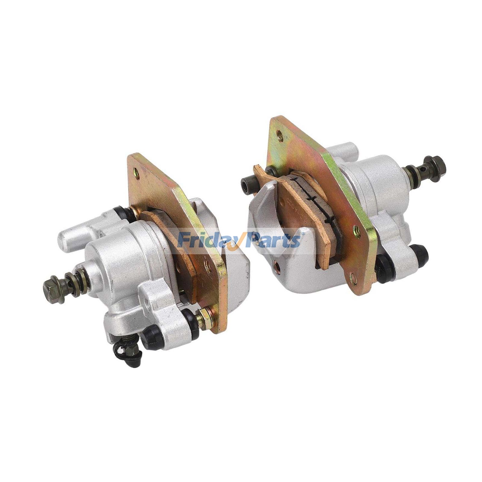 1 Pair Front Brake Caliper Pad 705600044 705600043 for Bombardier Can-Am ATV DS50 DS650 Baja Racer 2000-2007