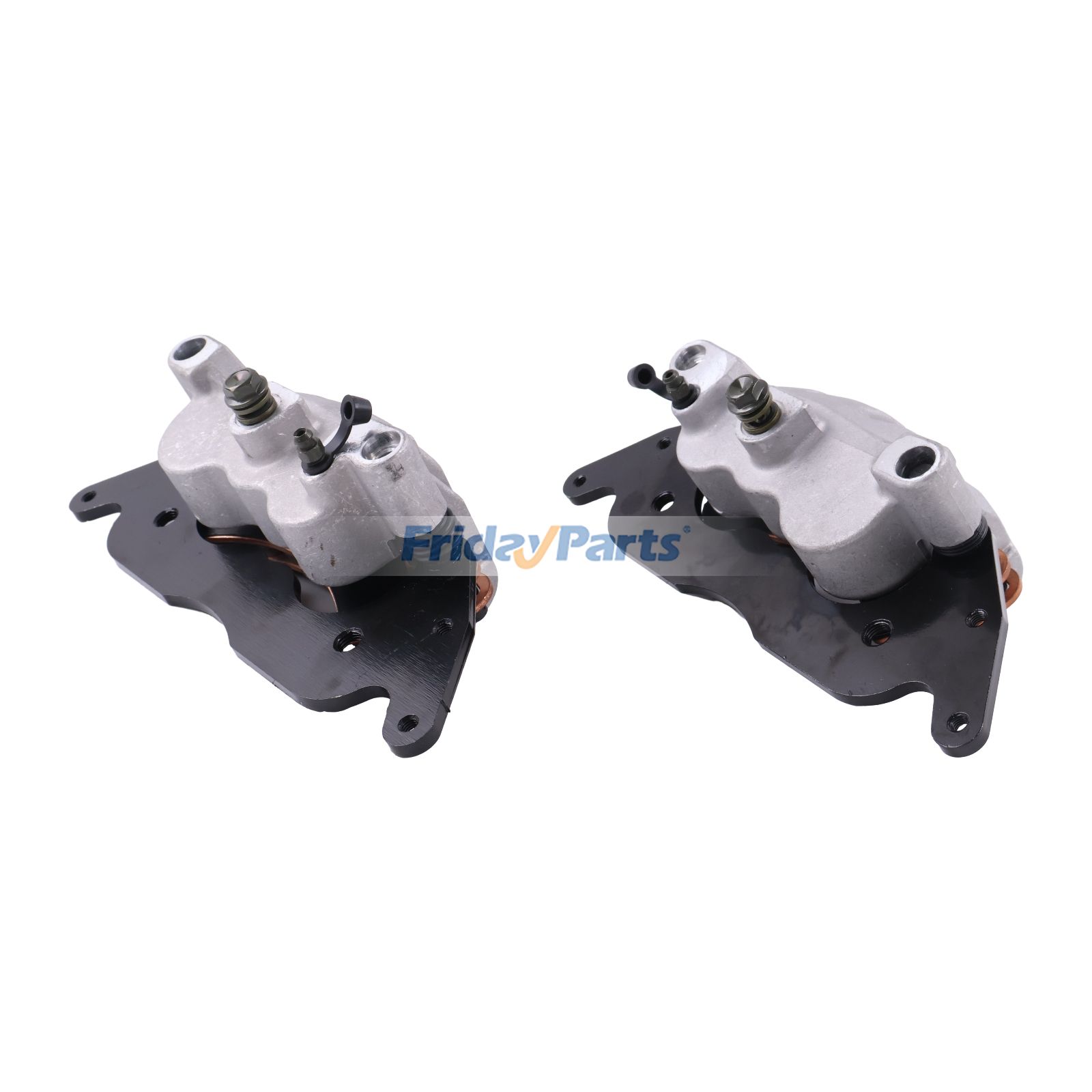 1 Pair Front Brake Caliper With Sintered Pad 1912473 for Polaris UTV 2016-2023 RZR General 4