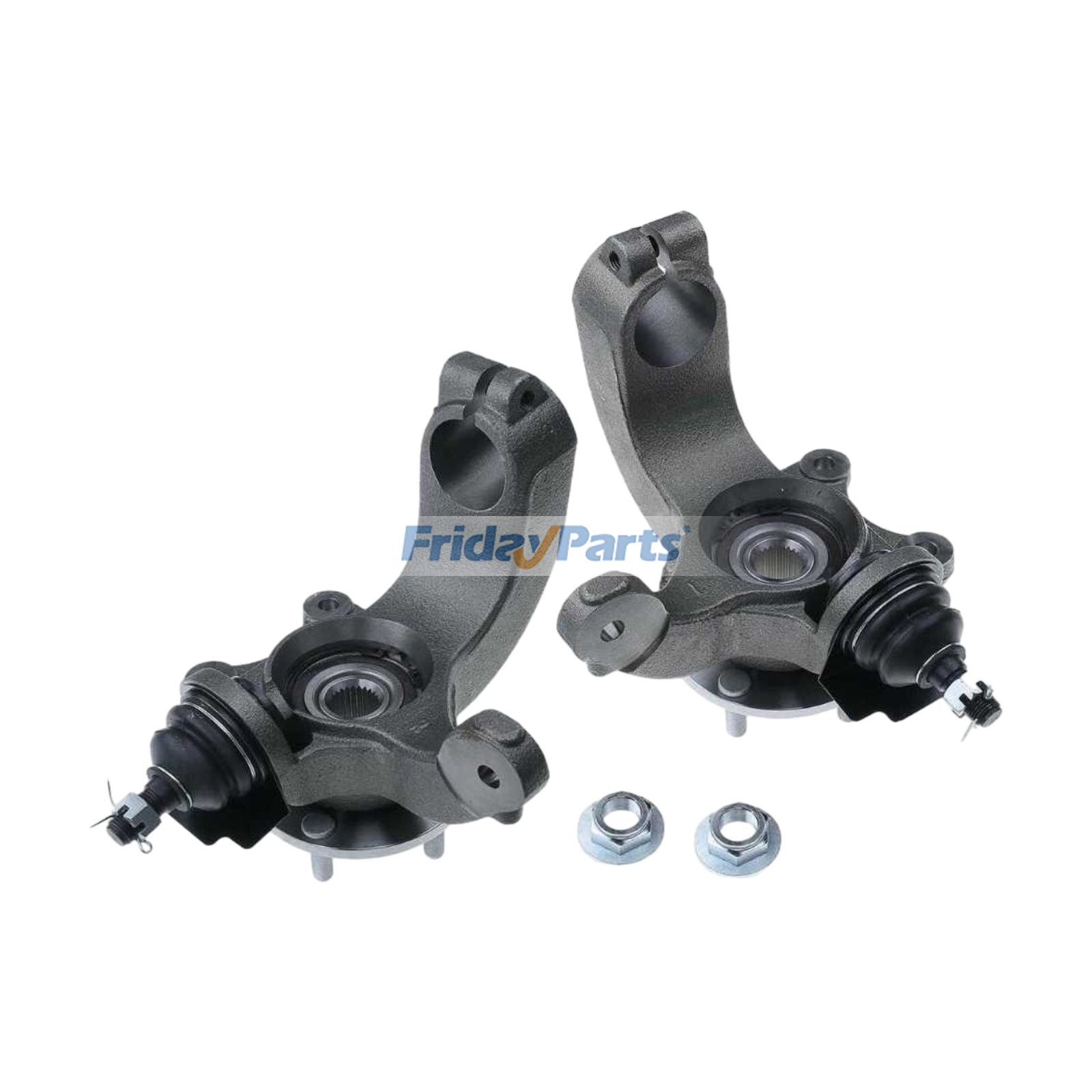 1 paire de fusées d'essieu avant 2T1Z-3K185-A 2T1Z-3K186-A pour Ford Transit Connect 2010-2011