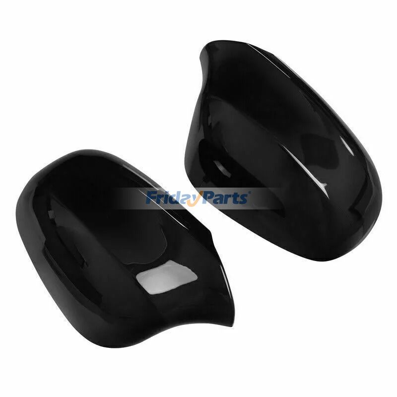 1 Pair Gloss Black M3 Style Side Mirror Cover Cap 51167205291 51167205292 for BMW E90 E92 E93 E82 323i 325i 328i 335i LCI 2009-2011