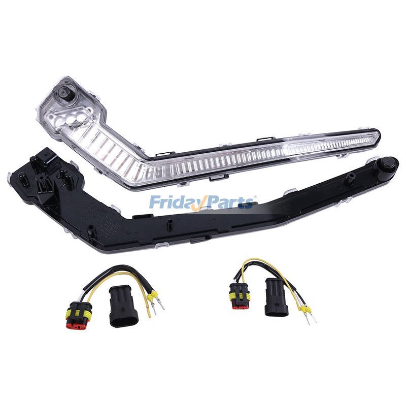 FridayParts LED Daytime Running Turn Signal Light