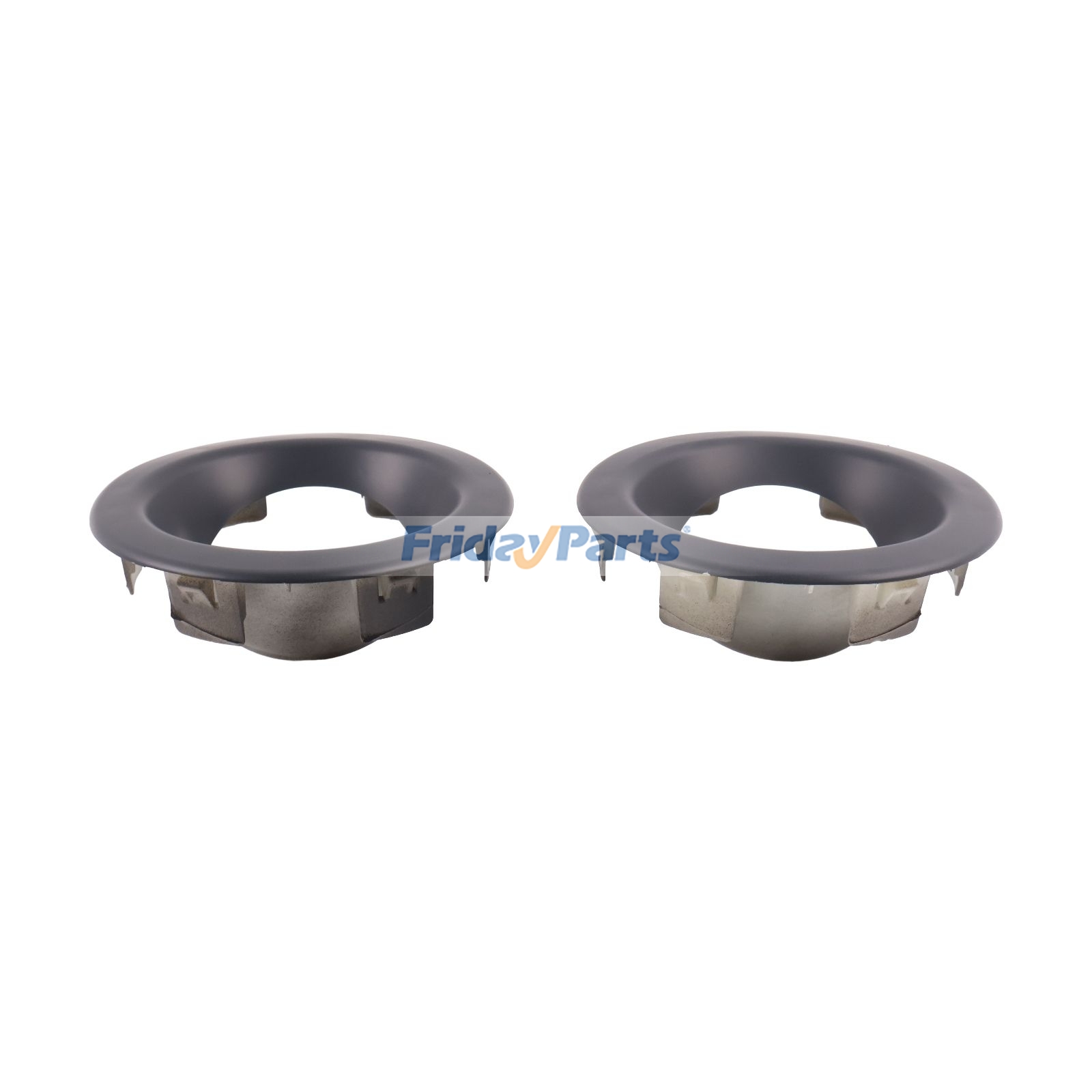 1 Pair Left & Right Front Bumper Fog Lamp Bezel for Vehicle