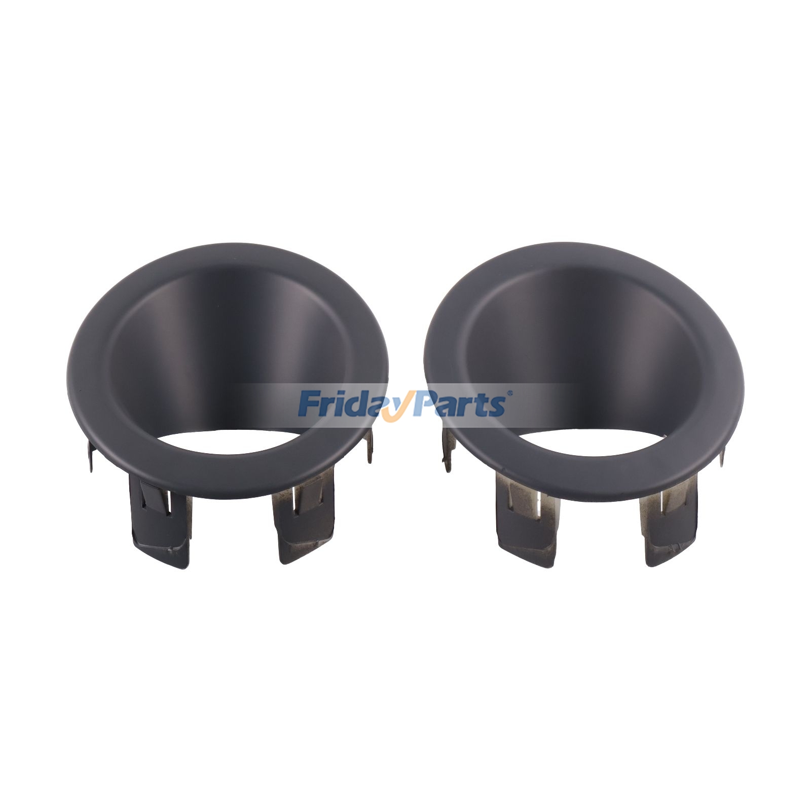 Vehicle 1 Pair Left & Right Front Bumper Fog Lamp Bezel