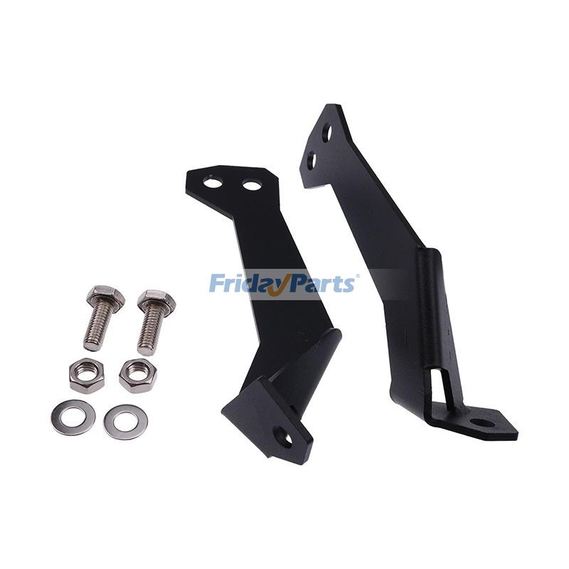1 paire de supports de montage de pare-brise avant pour Polaris RZR 500 570 900 1000 2013-2019pourPour Polaris