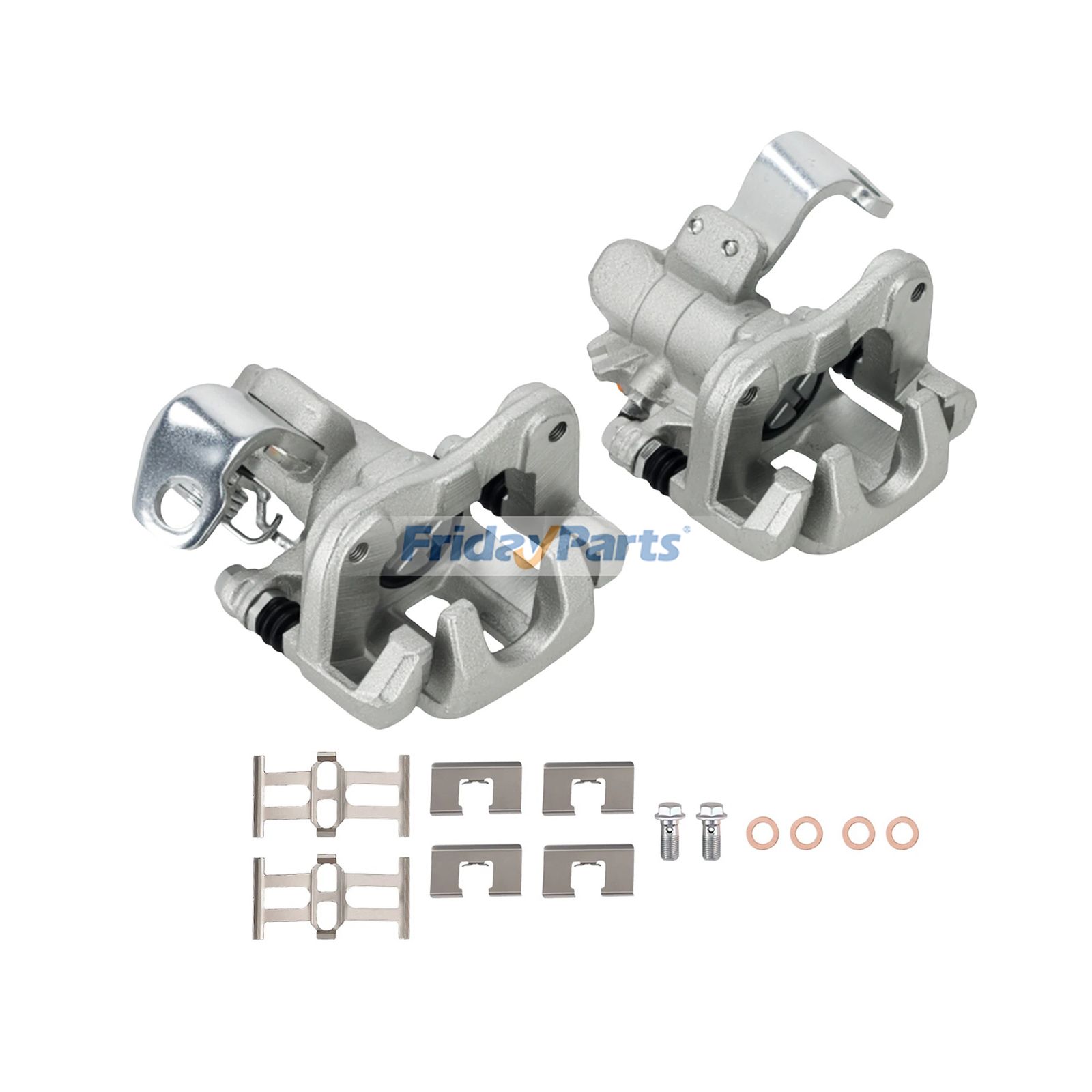 1 Pair Rear Brake Caliper Kit 19-B3299 19-B3298 for Acura CSX ILX Honda Civic 2006-2018