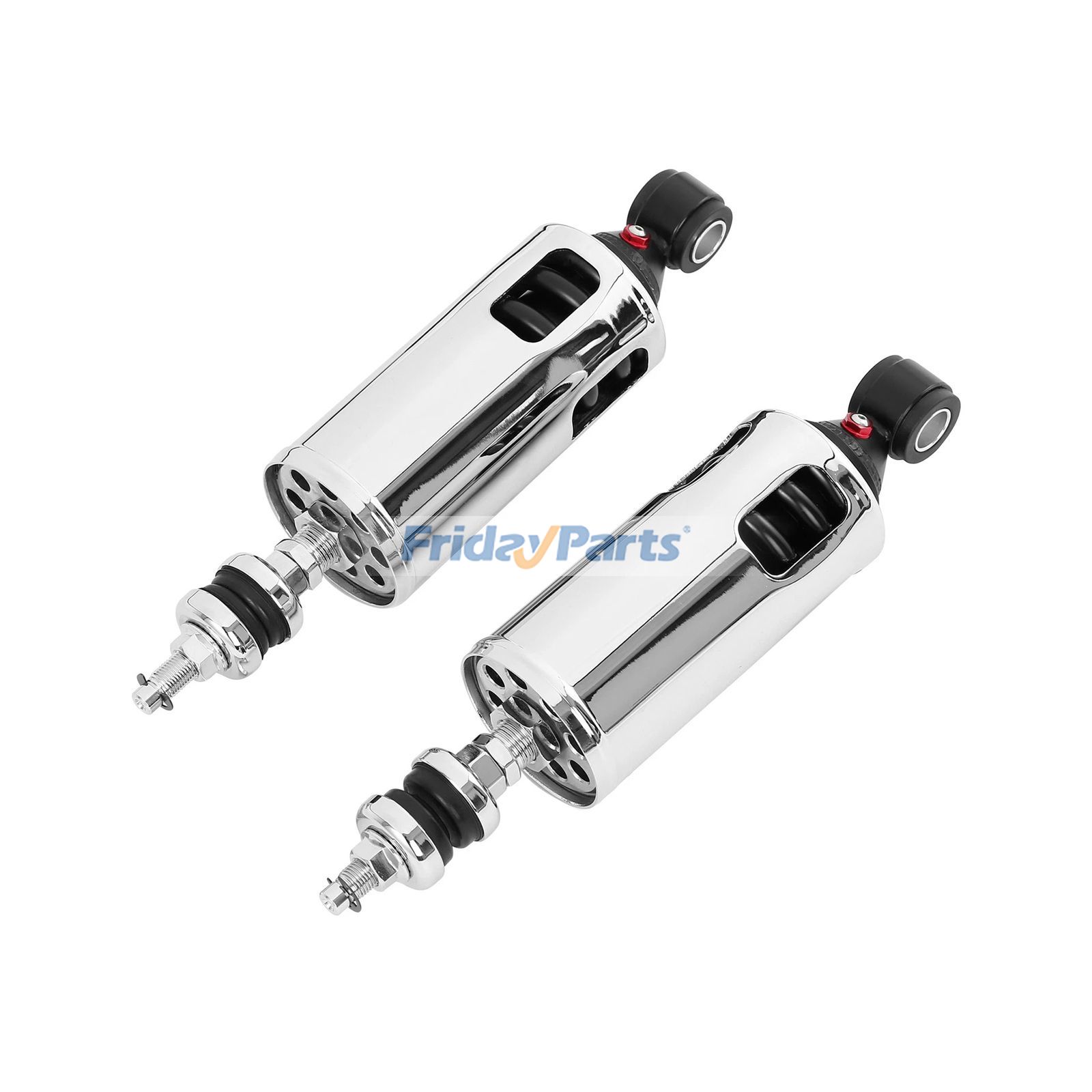 リアサスペンションショック XF2906C299-E 1ペア ハーレーダビッドソン ヘリテージ ソフテイル スプリンガー ファットボーイ ブラックライン 2000-2017年式用