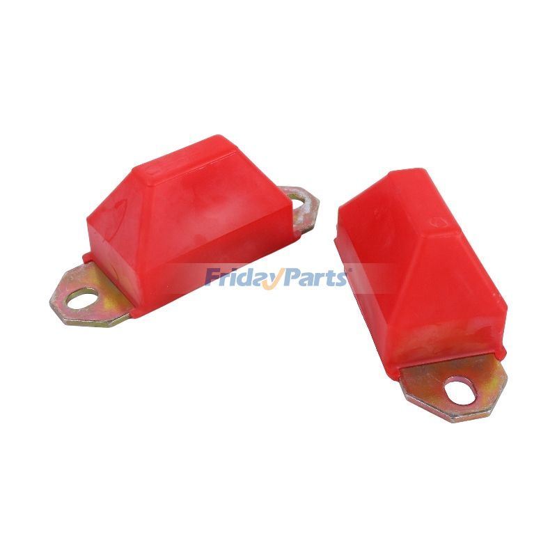 1 Paar roter Polyurethan-Hinterachsdifferential-Anschlagpuffer 99137R für 1982-2002 Pontiac Firebird Trans Am