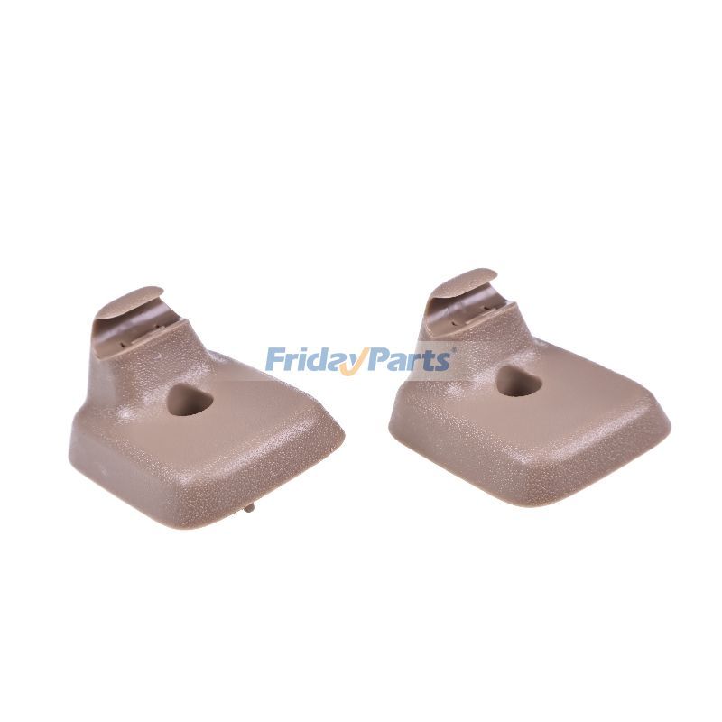 1 par de clips de sujeción para visera solar, color camello tostado, AL3Z1504132AB para Ford F-150 2009-2014