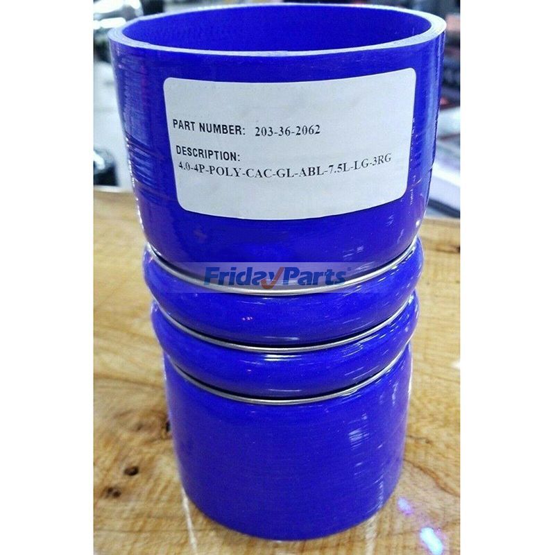 1 PC 4" X 7.5" Hump Hose Silicone Charge Air Cooler 203-36-2062 for Truck