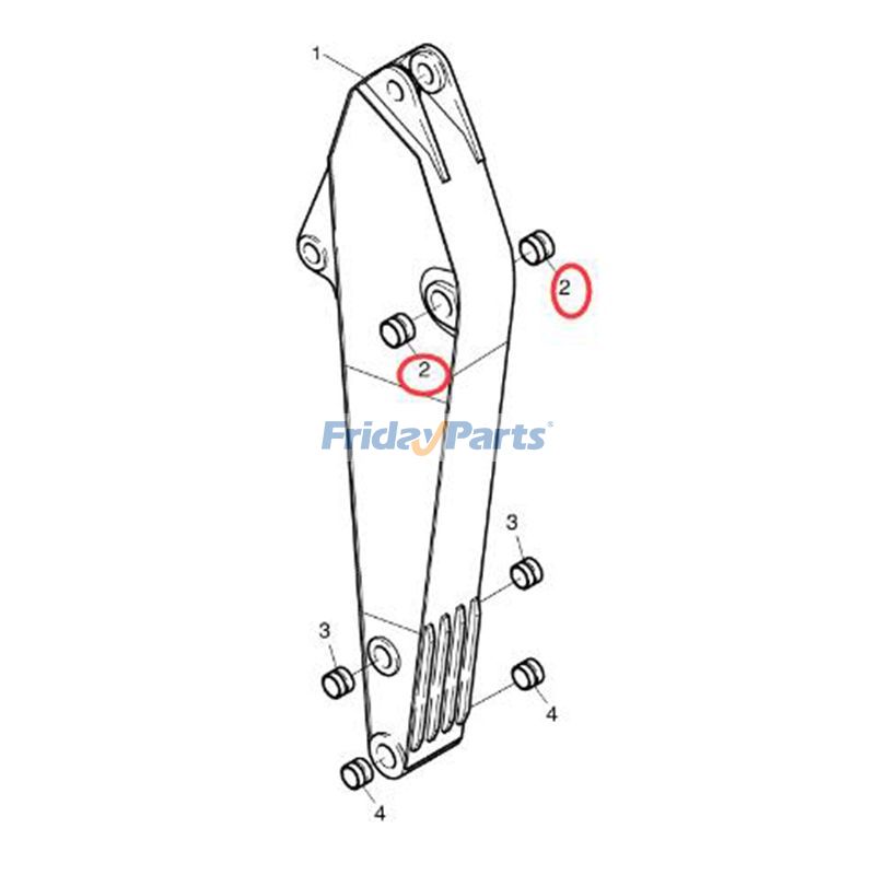 1 PC Arm Boom Bushing Doosan Daewoo 170W-III 220LC-6 200W-V for Excavator