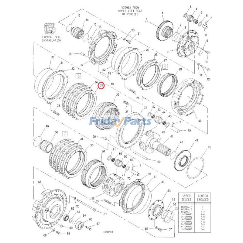 トラクター,トラック,その他 1 PC 摩擦ディスクピラー CAT