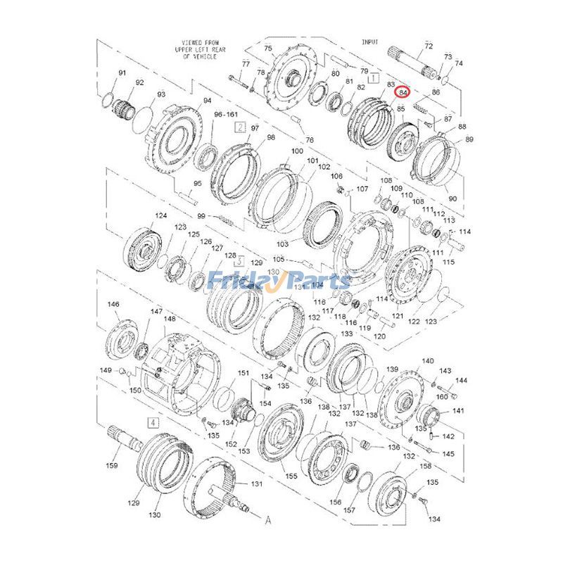 ブルドーザー,ローダー,トラクター,トラック,その他 1 PC 摩擦ディスクピラー CAT