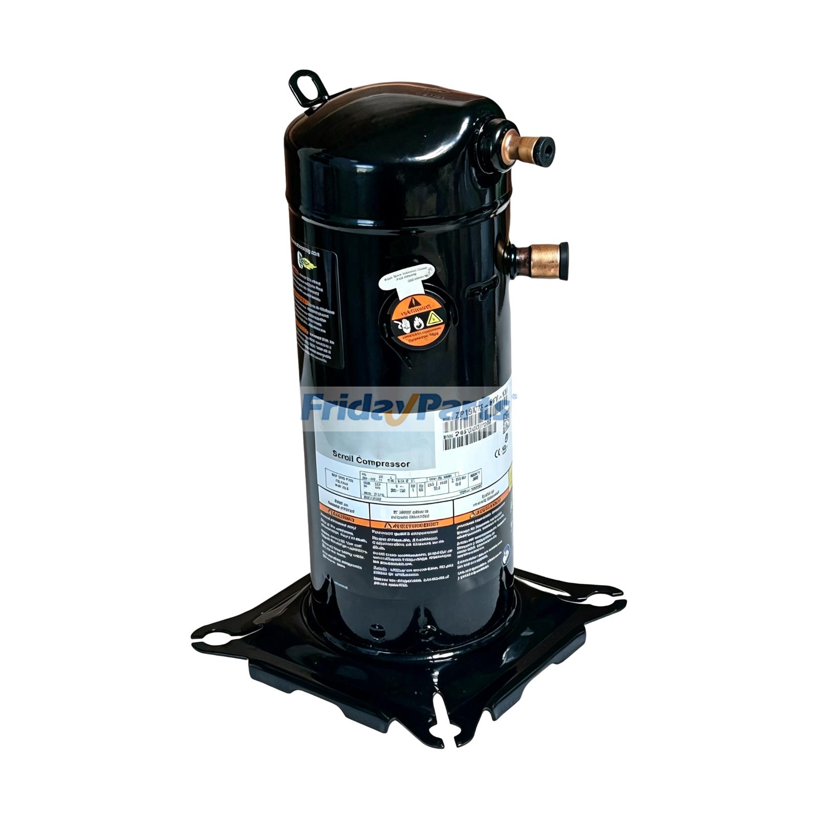 1 Phase 208/230V 19000BTU R-410a Scroll Compressor Replacement for Copeland ZP19K7E-PFV-830
