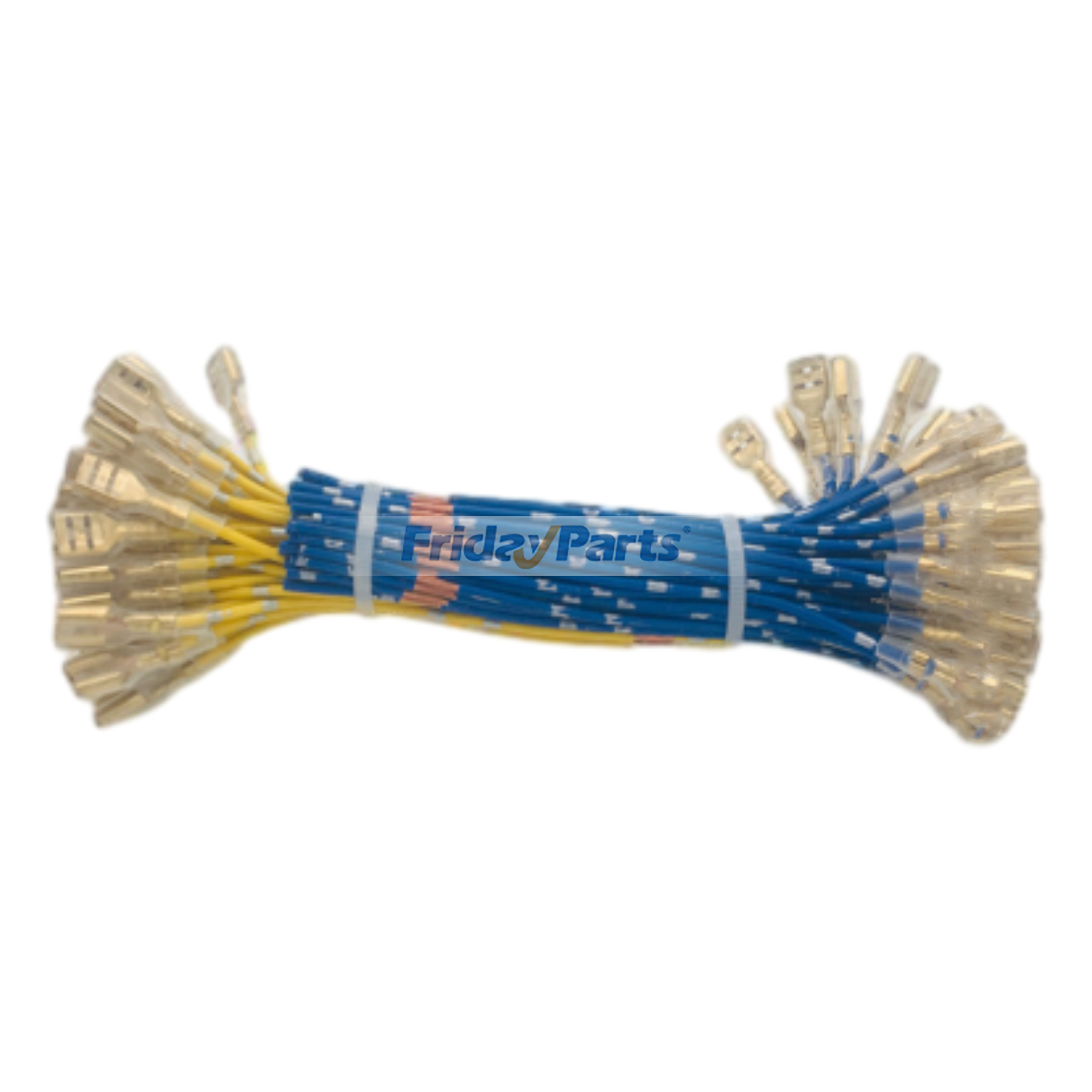 1 jeu de fils de haut-parleur de voiture en cuivre pur de 126 mm pour véhicule