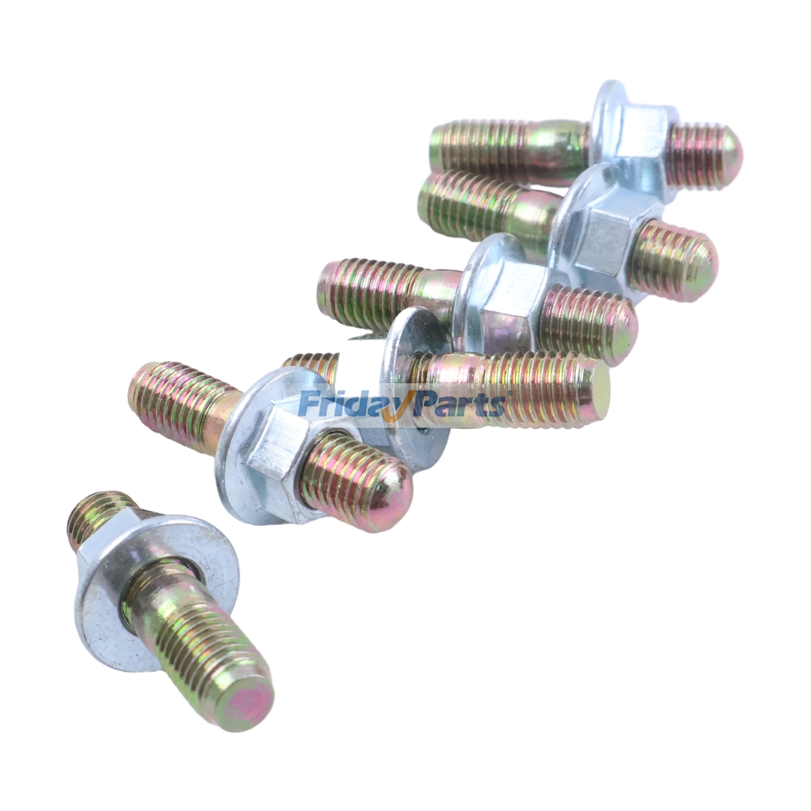 1 conjunto de 6 parafusos do coletor de escape para motor Kubota D1305 para Motor