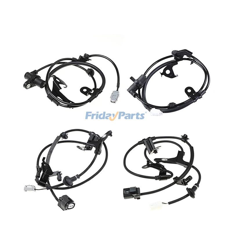 1 Satz ABS-Raddrehzahlsensor vorn und hinten 89542-52010 89543-52010 89516-0D030 89516-0D040 für Toyota Yaris 2008-2013 Scion xD