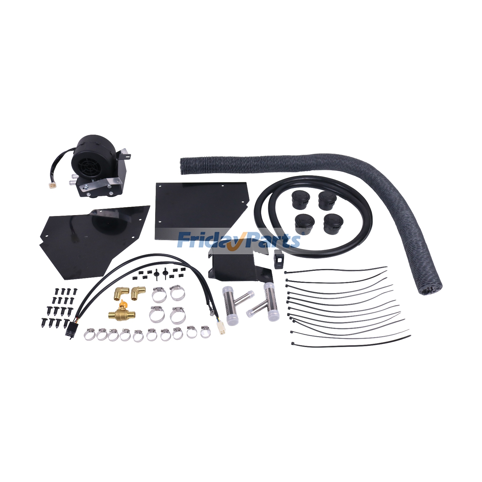 1 Set Cab Heater Kit with Defrost SSHK609-00 for Can-Am UTV Maverick X3 2017-2020