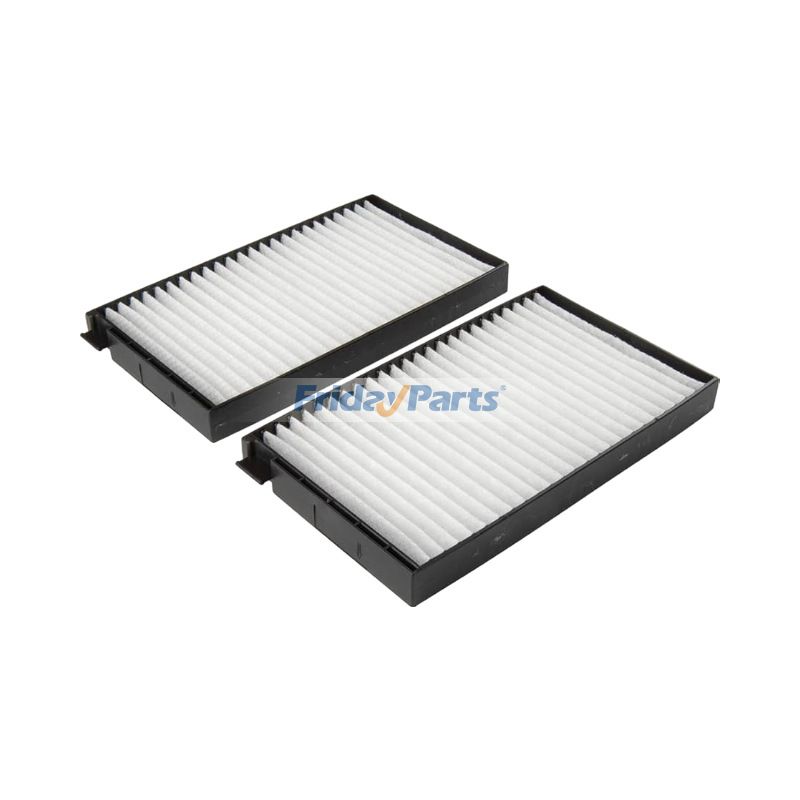 1 juego de filtro de aire de cabina 97617-4H000 para motor Cummins QSB6.7, Hyundai Excavator R210LC-9, vehículo H-1, H300, I800, Starex 2007-2014