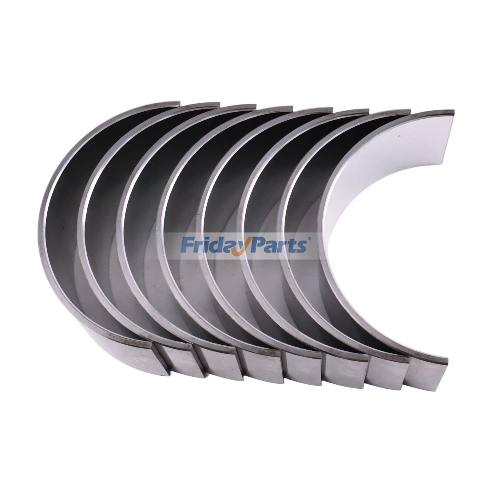 0.25mm 1 Set Con Rod Bearing T420155 for Perkins Engine 1104A-44 1104C-44 1104C-E44 1204E-E44TA 1204F-E44TA