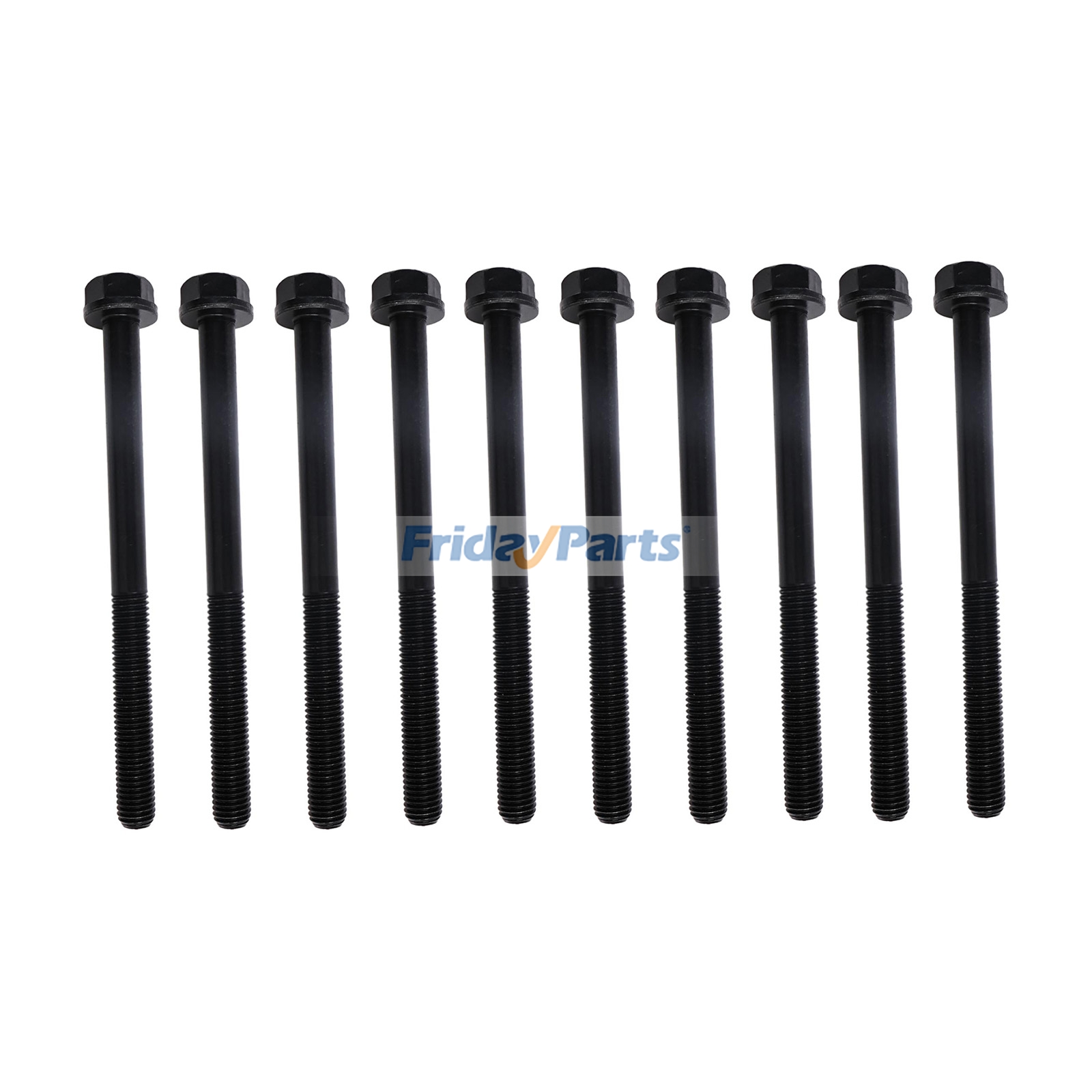 1 Set Cylinder Head Bolt 4891025 for Iveco FPT Engine F4DE F4DFE New Holland Loader LW170.B LW190.B W110B W130B W170B W190B