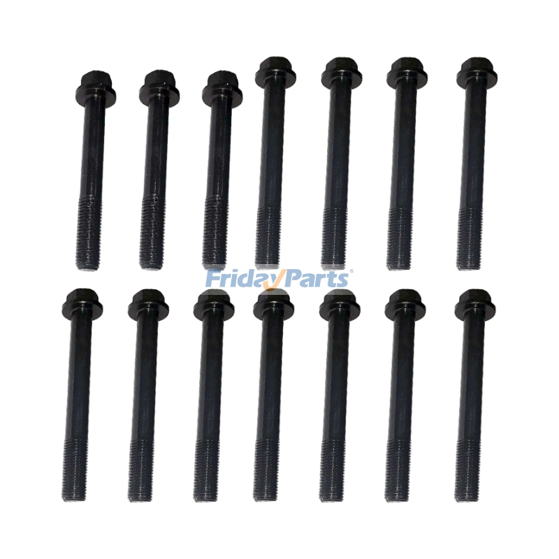 1 Set Cylinder Head Bolt 532-6841 532-6842 for Caterpillar CAT Engine C1.5 Excavator 303.5CR 304CR 305CR 305.5CR 305.5GC Loader 901 902 903 216B 226B para Compactador,Motor,Excavadora,Generador,Pala cargadora