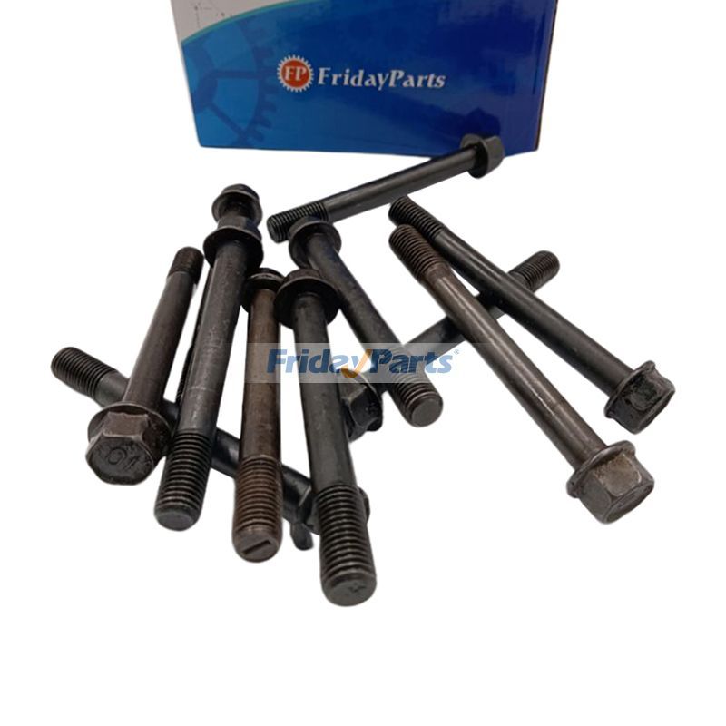 1 Set Cylinder Head Bolt for Caterpillar CAT Engine C6.6