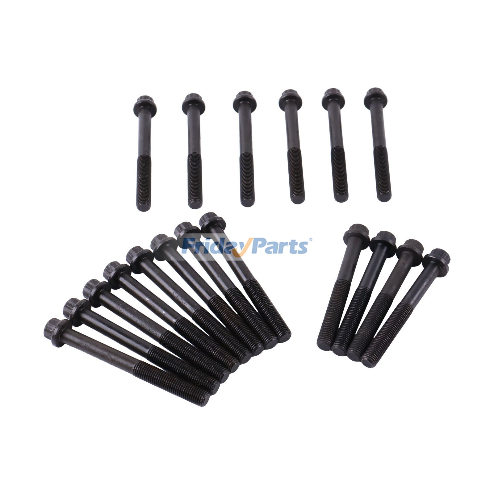 1 Set Cylinder Head Bolt for Isuzu Engine 4BD1 4BG1